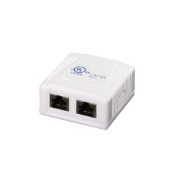 24 Port CAT6A Shielded Fully Loaded Patch Panel
