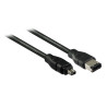 1M ST-ST OM3 50/125 Multimode Duplex Fibre Patch Cable