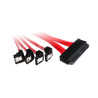 0.5M SC-SC OM3 50/125 Multimode Duplex Fibre Patch Cable