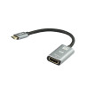 1M LC-ST OM1 62.5/125 Multimode Duplex Fibre Patch Cable