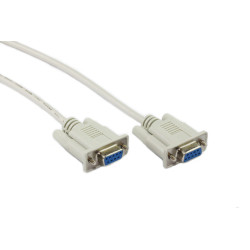 3M DB9F/DB9F Null Modem Cable