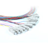 0.5M LC-LC OM4 50/125 Multimode Duplex Fibre Patch Cable
