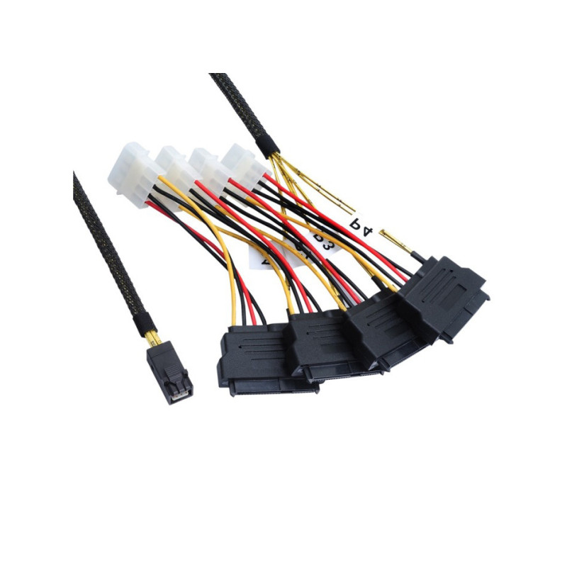 2.5M LC-LC OM4 50/125 Multimode Duplex Fibre Patch Cable