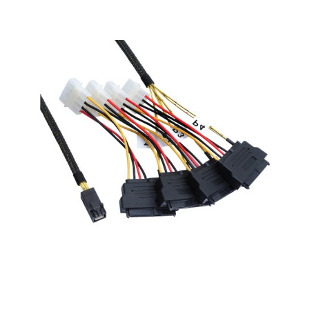 2.5M LC-LC OM4 50/125 Multimode Duplex Fibre Patch Cable