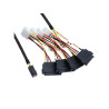 2.5M LC-LC OM4 50/125 Multimode Duplex Fibre Patch Cable