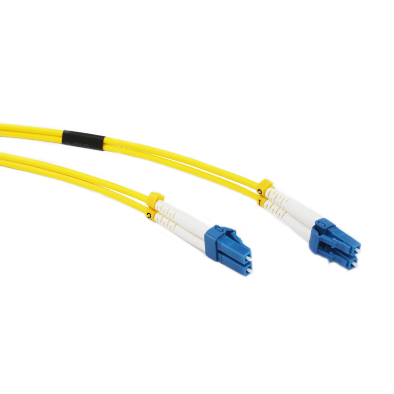 1M LC-LCA OS1/OS2 9/125 Singlemode Duplex Fibre Patch Cable