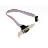 0.5M OM5 10/40/100 Gb 50/125 M/M Duplex Fibre Patch Cable