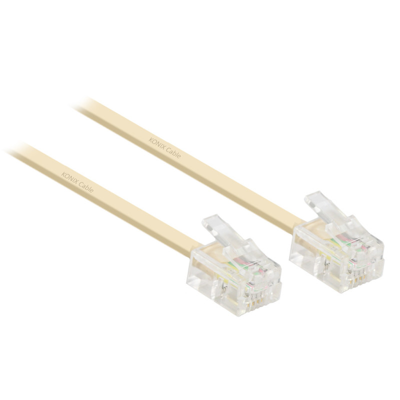 20M RJ12/RJ12 Telephone Cable