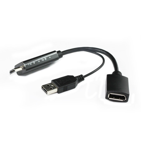 4 Port USB 2.0 Extender over CAT5e/CAT6 Cable Supports 60M Range