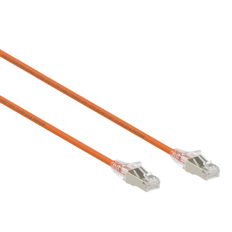 2M White IEC C13 Power Cable