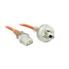 0.5M DB9F/DB9F Null Modem Cable