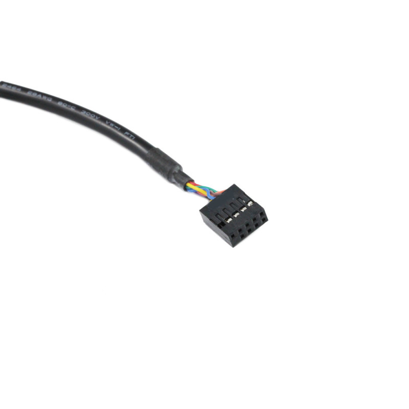 1M USB 2.0 to DB9F Null Modem Cable