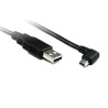 0.5M SFF-8043 Mini SAS HD to OcuLink SFF-8611 Cable