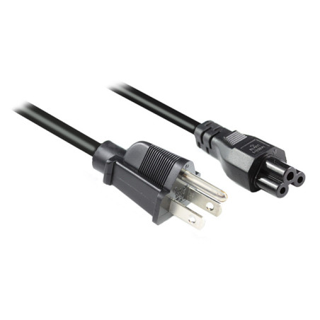 1M IEC C14 to C15 High Temperature Power Cable 3x1.0mm2 in Red