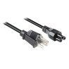 1M IEC C14 to C15 High Temperature Power Cable 3x1.0mm2 in Red