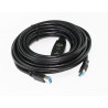 1M LC-LC OM4 50/125 Multimode Duplex Fibre Patch Cable
