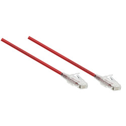 0.2M Slim CAT6 UTP Patch Cable LSZH in White