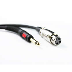 10M XLR F to 6.35 Plug Cable