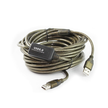 1M Coiled Mini USB 2.0 Cable