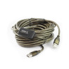 1M Coiled Mini USB 2.0 Cable