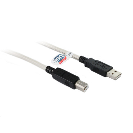 3M Wall To IEC C7 Power Cable in White