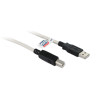3M Wall To IEC C7 Power Cable in White