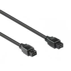 2M Firewire 1394B 9Pin/4Pin Cable