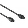 2M Firewire 1394B 9Pin/4Pin Cable