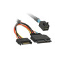1M 15A Wall to IEC C19 Power Cable