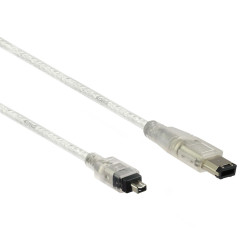 5M Firewire 1394A 6Pin/4Pin Cable