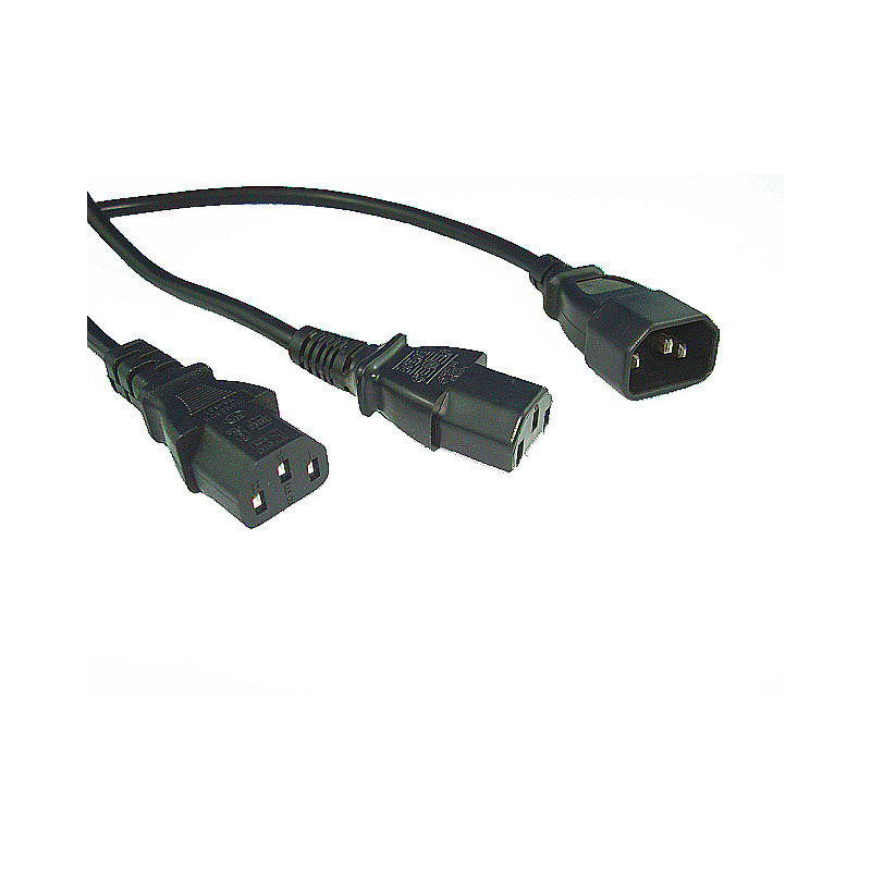 0.5M IEC C20-C19 Power Cable in Blue