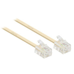 20M RJ12/RJ12 Telephone Cable