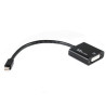 2M USB 2.0 Extension Cable AM-AF Black