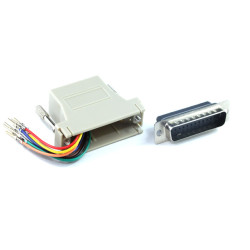 DB25F to RJ45 F Adaptor