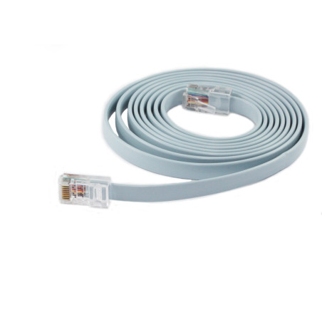 1M Slim CAT6 UTP Patch Cable LSZH in Brown