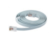 1M Slim CAT6 UTP Patch Cable LSZH in Brown