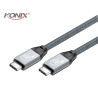 2M USB 3.0 AM/AM Cable in Black