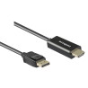 0.25M Slim CAT6 UTP Patch Cable LSZH in Yellow