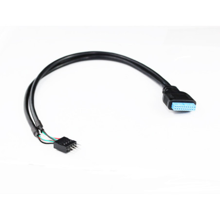 0.75M Slim CAT6 UTP Patch Cable LSZH in Brown