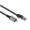2.5M Slim CAT6 UTP Patch Cable LSZH in White