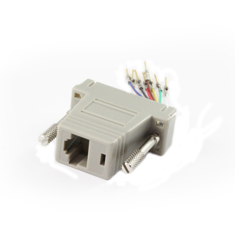 2M DB9F/DB9F Null Modem Cable with Partial Handshaking