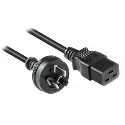 2M 15A Plug to IEC C19 Power Cable