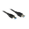 KONIX 0.3M Blue CAT6A SFTP Cable LSZH ( Component Test )